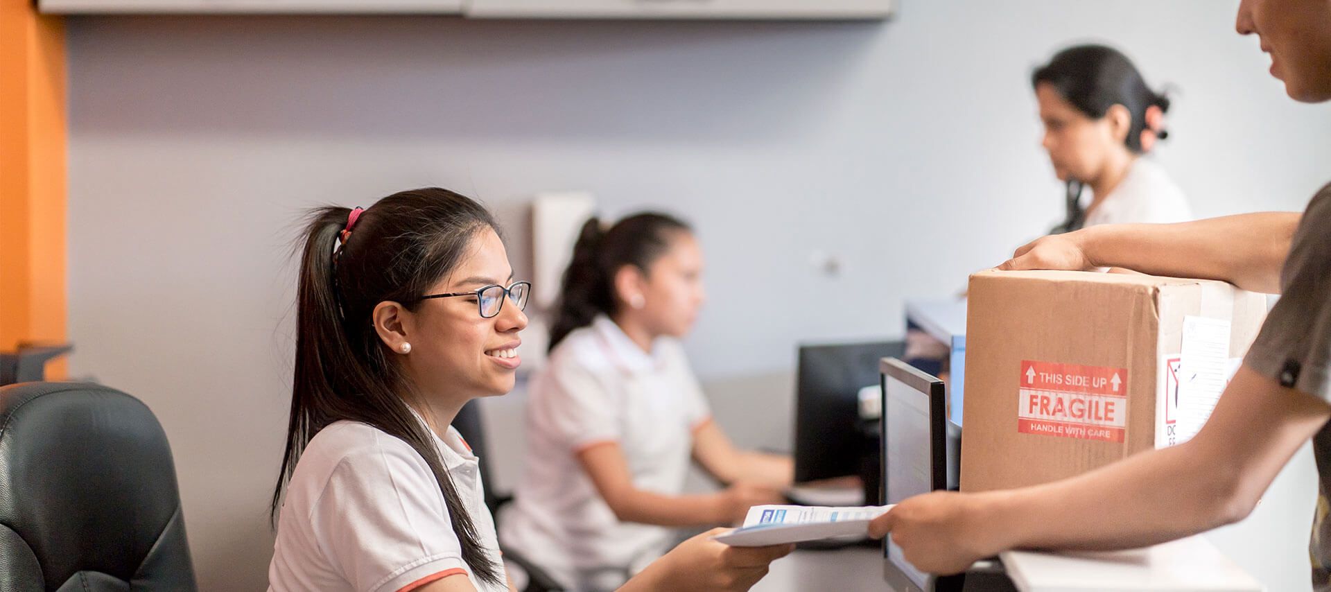 Transporte de carga vía Terrestre